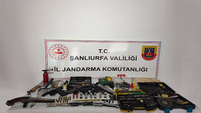 Şanlıurfa'da Jandarma Düğmeye Bastı! Ruhsatsız Silah Operasyonu