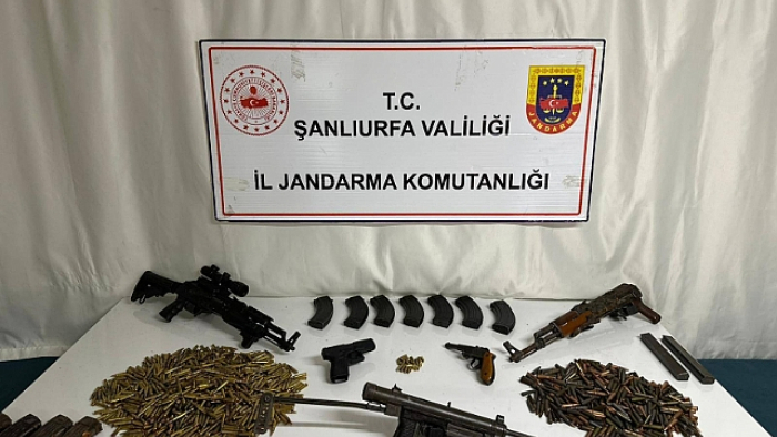 Şanlıurfa'da Silah Kaçakçılığına Büyük Darbe! Ruhsatsız Cephanelik Ortaya Çıktı